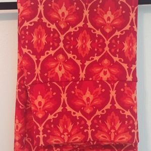 Lularoe Flame Red Cassie Pencil Skirt